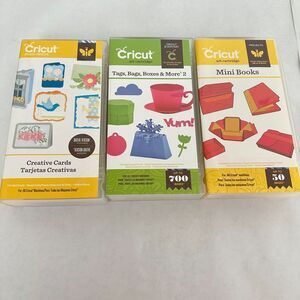 Cricut Cartridge Bundle - CREATIVE CARDS, MINI BOOKS, TAGS BAGS BOXES & MORE 2